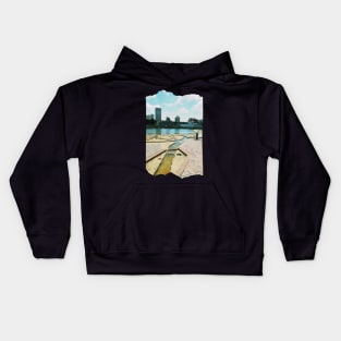 Photo of Memphis Tennessee sunset skyline night sky USA city break Kids Hoodie